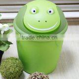 Houseware Cartoon Plastic Garbage Bin/rubbish Bin/Waste Bin With Lid for Children thumbnail-2
