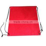 China Suppliers Customized Logo Handmade Foldable Felt Non Woven Drawstring Bag Shoe Bag Women Bag thumbnail-3