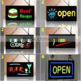 Open Sign! Flash Led Sign,full Color Change ,remote Control Led Sign Board thumbnail-2