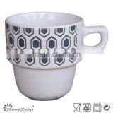 Stackable Stoneware Cheap Ceramic Mugs thumbnail-2