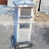 Outdoor Decoration Cheap Antique Granite Stone Mailbox Wholesale thumbnail-1