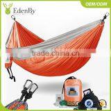 Breathable Lightweight Soft Parachute Nylon Hammock Sleeping Hammock Portable Garden Outdoor Camping Travel Furniture Mesh Nylon thumbnail-2