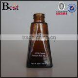 20ml Amber Pyramid Shape Brown Glass Dropper Bottle for Essential Oil thumbnail-2