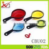 CBU02 4 PCS Silicone Measuring Spoons / Cheap Factory Price thumbnail-2