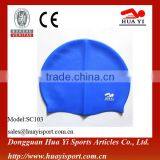Silicone Waterproof Great for Adults Custom Wholesales Swimming Caps thumbnail-3