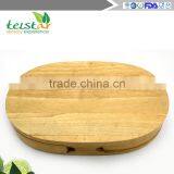 4 Cheese Knives With Board Set Rubber Wood Cheese Board Set Professional Bamboo & Wood Household Products Wood Cheese Tools thumbnail-4