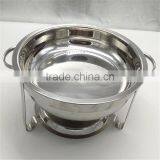 6L Popular Round Stackable Stainless Steel Buffet Chafing Dish thumbnail-1