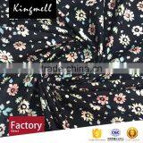 Custom Yellow Lemon Digital Printed Cotton Linen Textile Fabric for Dresses thumbnail-3