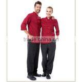 Fashion Design Custom Working Uniform, Hotel and Restaurant Waiter Uniform thumbnail-5