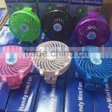 BHNUSBF07169 SUMMER GIFT Hot-Sale High Performance DC 5V Portable USB Mini Fan WITH Led LIGHT thumbnail-3