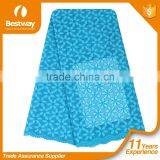 100% Nigeria Cotton Voile Lace Fabric SL0402-9 thumbnail-6