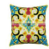 Beautiful Design Multi Patched and Embroidery Cushion Cover thumbnail-1