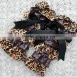 Wholesale Fancy Dress Ruffle Leopard Leg Warmers for Kids thumbnail-1