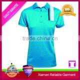 Custom Embroidery Logo Print Women Polo Shirt, Color Combination Polo Shirt thumbnail-5