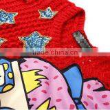 M1212 Runwaylover 2016 Latest Design Fashion Ladies Sequin Cartoon Girl Star Pattern Knitted Sweater thumbnail-4