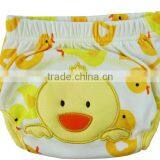 100% Cotton Embroidery Animal Patterns Baby Trainer Potty Training Pants thumbnail-5