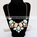 CHARM CRYSTAL FLOWER CHOKER CHUNKY STATEMENT BIB PENDANT CHAIN COLLAR NECKLACE thumbnail-6