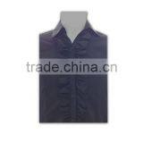 100% Cotton Design China Made Unique Design Dark Color Cafe Cotton Shirts thumbnail-5