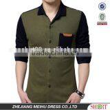 2017 New Arrival Stylish Men Corduroy Slim Fit Casual Shirt thumbnail-5