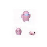 Newest Google Android Robot Mini Speaker Fashion Promotional Gift With TF,USB,FM,Microphone