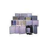 Nontoxic Anti - Static V - Bank Polyester Fiber Filter Material Industrial Air Filters thumbnail-1