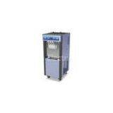 Automatic Single Phase Soft Serve Frozen Yogurt Ice Cream Making Machine With 3 Flavors 36 Liters Pe