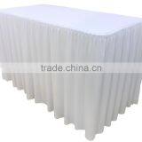 Table Skirting, Poly Jersey Tablecloth, Table Linens thumbnail-1