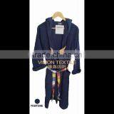 Luxury Plush Microfiber Plain Dyed Bathrobe