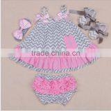 Baby Girl Infant 4pcs Clothing Sets Suit Inf thumbnail-2