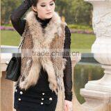 SJ005-01 Factory Direct Selling Genuine Black Raw Fur Skin For Vest And Coat thumbnail-3