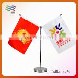 Guangzhou Stainless Steel Pole Table Top Flag