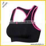 Oem Custom Women Gym Crop Top Blank Sport Fitness Bra thumbnail-1