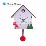 House Shape Cuckoo Wall Clock With Bird Come Out thumbnail-1