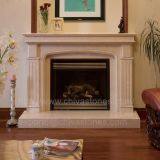 Simple Fireplace Design Economy Marble Fireplace Factory Price Cheap Fireplace thumbnail-1