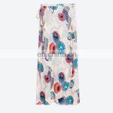 Latest Long Skirt Design Ladies Chiffon Traditional Long Skirt thumbnail-5