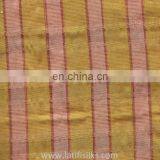 SILK FABRIC YELLOW AND RED AND PINK thumbnail-1
