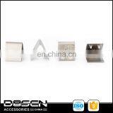 Custom Logo Matte Pearl Nickel Square Metal Rivets Studs Prong Snap Button Punk Decorations for Clothing Shoes Denim Belt Bag thumbnail-1