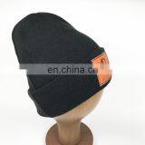 Wooly Hat Winter Cap Wooly Hat White Knitted Hat thumbnail-4