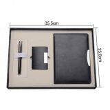 Business Gift Set With PU Leather Notebook Name Card Holder Ballpen,luxury Gift Set for Woman,mens Gift Set thumbnail-3