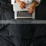 London Black And White 4Pcs Printed Washed Microfiber King Bedding Double Bedsheets Cover Set For Queen Bed thumbnail-1