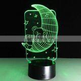 Moon 3D Night Light Acrylic Lamp LED Home Decoration Table Touch Switch Gift thumbnail-6