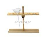 Adjustable Up And Down Wooden Funnel Rack thumbnail-1