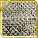 Rhinestone Diamond Ceramic Bead Mesh Self Adhesive Sticker Sheet FRM-195