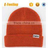 Wholesale Beanie Hat With Woven Label thumbnail-3