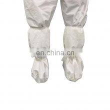 Surgical sterile disposable Elastic anti slip CPE isolation high long shoe boot Covers for personal protection