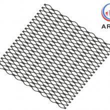 Diamond Expanded Mesh With Black Matt Finish Diamond Shape Metal Mesh thumbnail-3