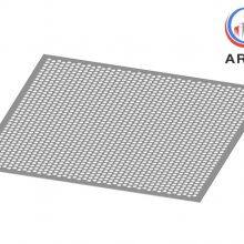 Hexagonal Perforated Expanded Sheet Metal for Window Safety HJP-6535 Hexagonal Perforated Sheet Metal thumbnail-2
