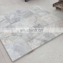 Premium Excellent Quality Silver Travertine Pavers Filled and Honed Cut to Size Made in Turkey Cem-Fpt- 06 thumbnail-4