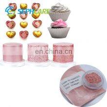Gold Edible Dust Cakes Food Coloring Additives Silver Pink Pearl Mica Powder Edible Glitter Luster For Pastry Drinks