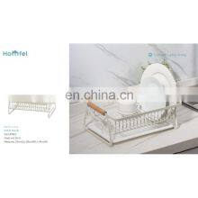 Compact Dish Rack Steel Dish Drainer Racks Wire Kitchen Organization and Holders thumbnail-4